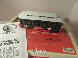 Lionel 21924 Holiday Trolley 027 Train Set- Ready To Run Boxed- Exc. B2r