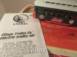 Lionel 21924 Holiday Trolley 027 Train Set- Ready To Run Boxed- Exc. B2r