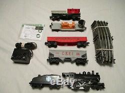 Lionel 4 Car Work Train, Complete And Ready To Run Set. 027 Scale. Excellent