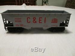 Lionel 4 Car Work Train, Complete And Ready To Run Set. 027 Scale. Excellent