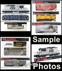 Lionel 6-11717 CSX Freight Starter Set 0-27 Ready-To-Run 1990 C10 NIB Sealed