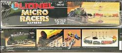 Lionel 6-11771 Micro Racers 0-27 Ready-To-Run Set (DC ONLY) 1989 C10 Sealed