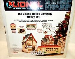 Lionel #6-11809 Village Trolley Co. Trolley Set-RTR-027 Gauge- New w Box &Instrs