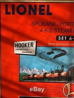 Lionel 6-11839 Sp&s Hooker Tank Car Set- Ready To Run Track/trans O27 Mib