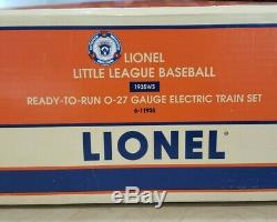 Lionel 6-11935 O27 Gauge Little League Baseball Ready To Run Train Set Brand New