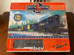 Lionel- 6-11972 Alaska Railroad GP-7, 0-027 Gauge Diesel Train Set, MIB, Sealed