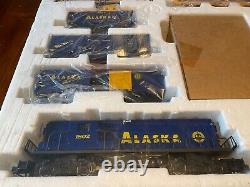 Lionel- 6-11972 Alaska Railroad GP-7, 0-027 Gauge Diesel Train Set, MIB, Sealed