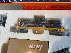 Lionel- 6-11972 Alaska Railroad GP-7, 0-027 Gauge Diesel Train Set, MIB, Sealed