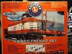 Lionel 6-21972 Frisco Freight Set Ready to Run O-27 Scale Train GP7 Locomotive