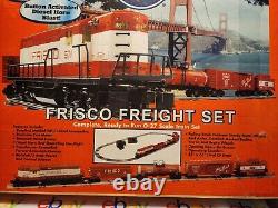 Lionel 6-21972 Frisco Freight Set Ready to Run O-27 Scale Train GP7 Locomotive