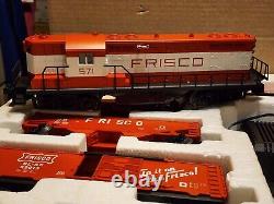 Lionel 6-21972 Frisco Freight Set Ready to Run O-27 Scale Train GP7 Locomotive