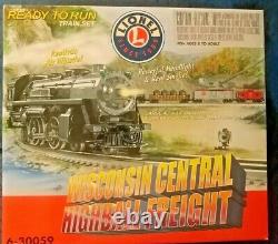 Lionel 6-30059 Wisconsin Central Highball Freight Train Set NIB Ready to Run set