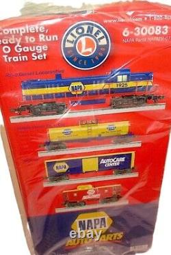 Lionel 6-30083 NAPA Auto Parts Complete Train Promotional Set Original Packaging