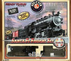 Lionel 6-30091 Santa Fe Freight Ready to Run Train Set (2008)Excellent Cond