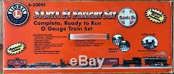 Lionel 6-30091 Santa Fe Freight Ready to Run Train Set (2008)Excellent Cond