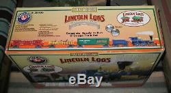Lionel 6-30106 Great Western Lincoln Logs Ready To Run O Gauge Train Set