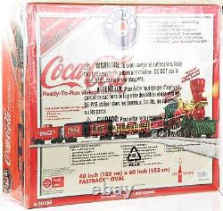 Lionel 6-30166 Coca Cola 125th Anniv. Ready-To-Run Set withFasTrack 2011-12 Sealed