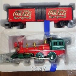 Lionel 6-30166 Coca-Cola 125th Anniversary Vintage Ready-To-Run Steam Set LN