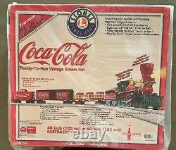 Lionel 6-30166 Coca-cola Ready-to-run Vintage Steam Set-mint