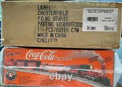 Lionel 6-30166 Coca-cola Ready-to-run Vintage Steam Set-mint