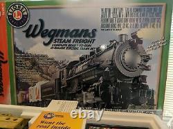 Lionel 6-30176 Wegmans Steam Freight Ready To Run Train Set