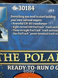 Lionel 6-30184 The Polar Express 0-8-0 Steam Freight ready to run set BRAND NEW