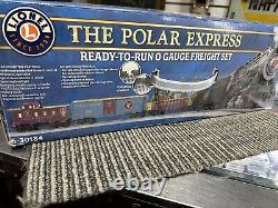 Lionel 6-30184 The Polar Express 0-8-0 Steam Freight ready to run set BRAND NEW