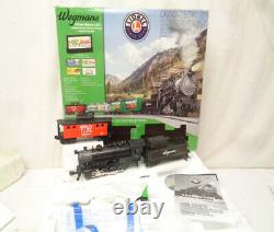 Lionel 6-30203 Wegmans Steam Engine Freight Starter Set O Gauge Ready To Run