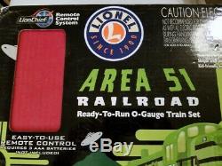 Lionel #6-30206 Area 51 Railroad Ready-To-Run Train Set Alien O Gauge RS3 Diesel