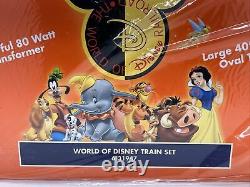 Lionel 6-31947 World Of Disney Ready To Run Train Set Steam Engine O New Sealed