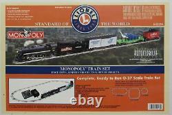 Lionel 6-52218 MONOPOLY EASTWOOD TRAIN SET LIMITED EDITION TO 500 RARE NIB