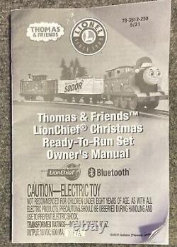 Lionel 6-83512 Thomas & Friends Christmas Lionechieft Ready-to-run Freight Set