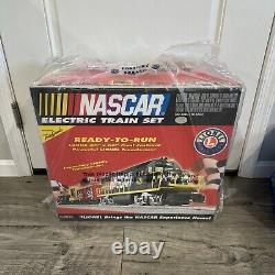 Lionel 7-11004 NASCAR O-Gauge Ready-To-Run Train Set Brand New In Box