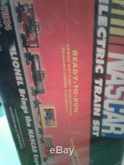 Lionel 7-11004 Nascar Ready To Run Electric Train Set Factory Sealed