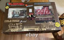 Lionel 8-81000 Gold Rush Special G-SCALE Ready-To-Run Set 1987 Tested