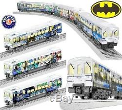 Lionel Batman DC Comics Lion Chief Ready-To-Run M7 Subway Set New FREE SHIPPING