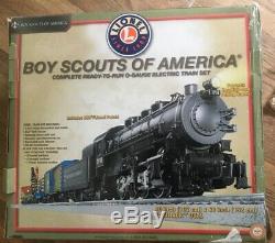 Lionel Boy Scouts of America Ready-to-Run O-Gauge Train Set Mint Condition 0-8-0