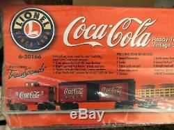 Lionel Coca-cola Ready To Run Vintage Steam Train Set #6-30166 Limited Ed (m15)