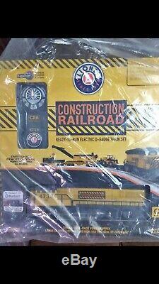 Lionel Construction Railroad Lion Chief Ready to Run Train Set New In Box
