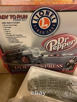 Lionel Dr. Pepper Doc's Express Custom Train Set (ready To Run) O Scale