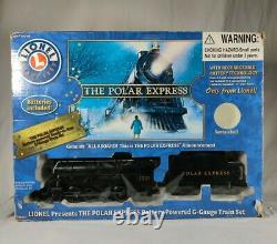 Lionel G Gauge Polar Express Train Set Battery Powered Ready to Run 7-11022 2009