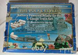 Lionel G Gauge Polar Express Train Set Battery Powered Ready to Run 7-11022 2009