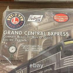 Lionel Grand Central Express Ready to Run Train Set 6-30195 Sounds Lights New R6