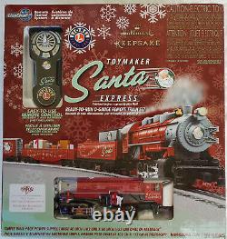 Lionel Hallmark Keepsake Santa Express Ready to Run Train Set O Gauge Fastrack