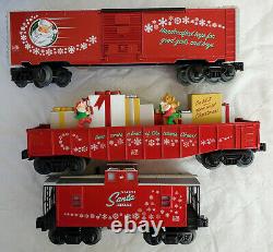 Lionel Hallmark Keepsake Santa Express Ready to Run Train Set O Gauge Fastrack