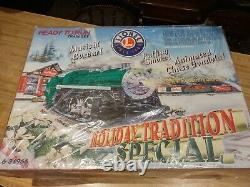 Lionel Holiday Tradition Special Ready To Run Train Set Musical Boxcar & SEALED