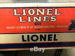 Lionel Lines Ready To Run O-27 O Gauge Train Set NIB with Bonus Extra Track