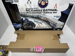 Lionel LionChief 6-81475 DC Comics Batman ready-to-run M7 subway set NIB