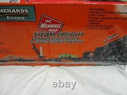 Lionel Milwaukee Road Ready To Run Steam Freight O-Gauge Electric Train Set