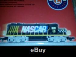 Lionel NASCAR Electric Train Set Ready to Run Model 7-11004 has train sounds